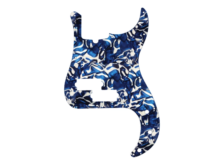 D'Andrea P-Bass Pickguard Blue Swirl Pearl 