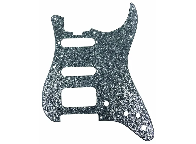 D'Andrea ST-Style HSS Pickguard Silver Sparkle 