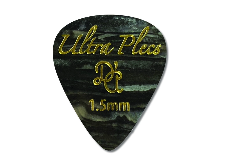 D'Andrea Ultra Plecs 351 - 1,50 Black Oyster Pick Pack 6 pcs 