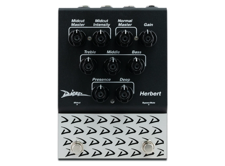 Diezel HERBERT PEDAL Analog 2 ch pedal based on Herbert Amp 