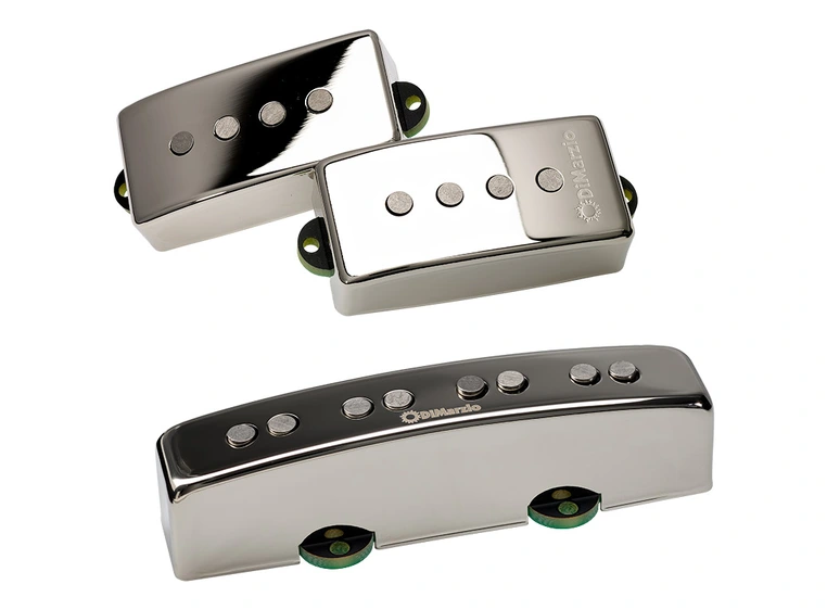 Dimarzio DP306N Pickup Bass Sixties P + J™ Pair, Nickel Cover 