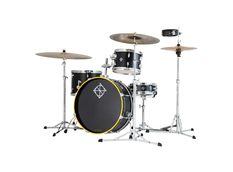 Dixon PODL520PK1BK1-WB Little Roomer 5pc, HW, bags, Black, Yellow Bass Hoop 