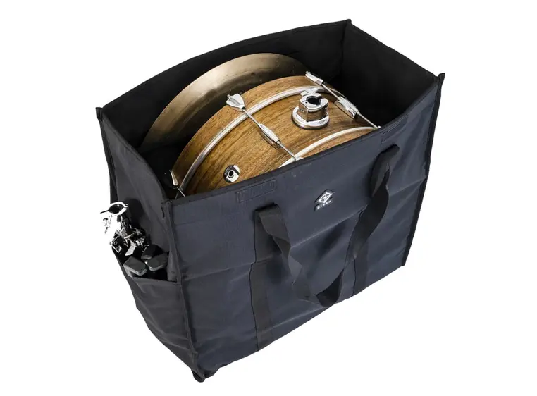 Dixon PODL520PK1BK1-WB Little Roomer 5pc, HW, bags, Black, Yellow Bass Hoop 