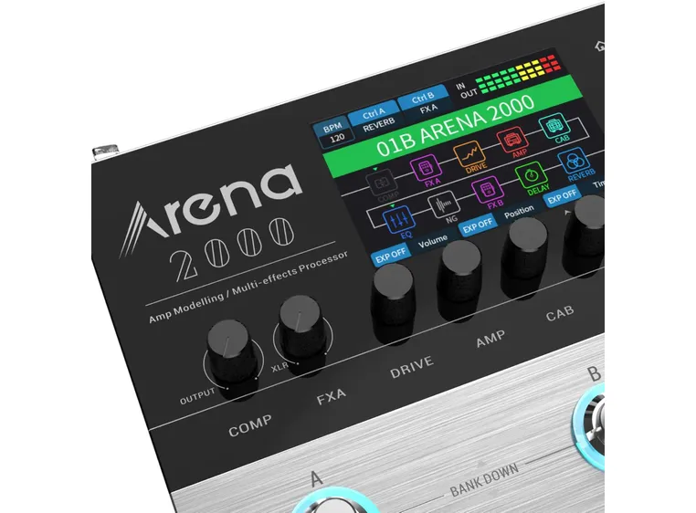 Donner Arena 2000 gitar-multieffekt 