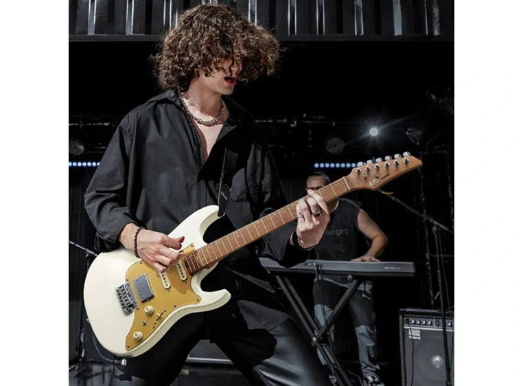 Donner DST-550 el-gitar white 