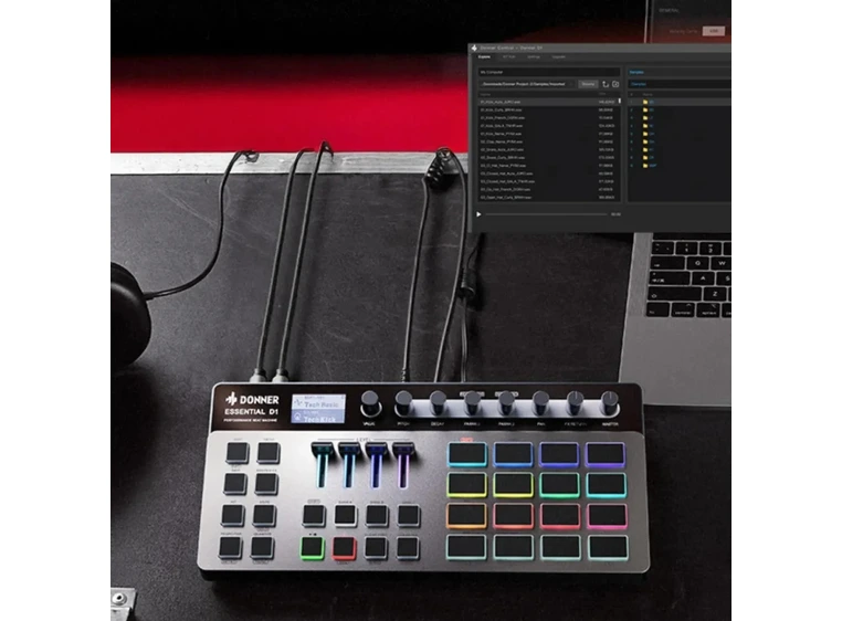 Donner Essential D1 trommemaskin 