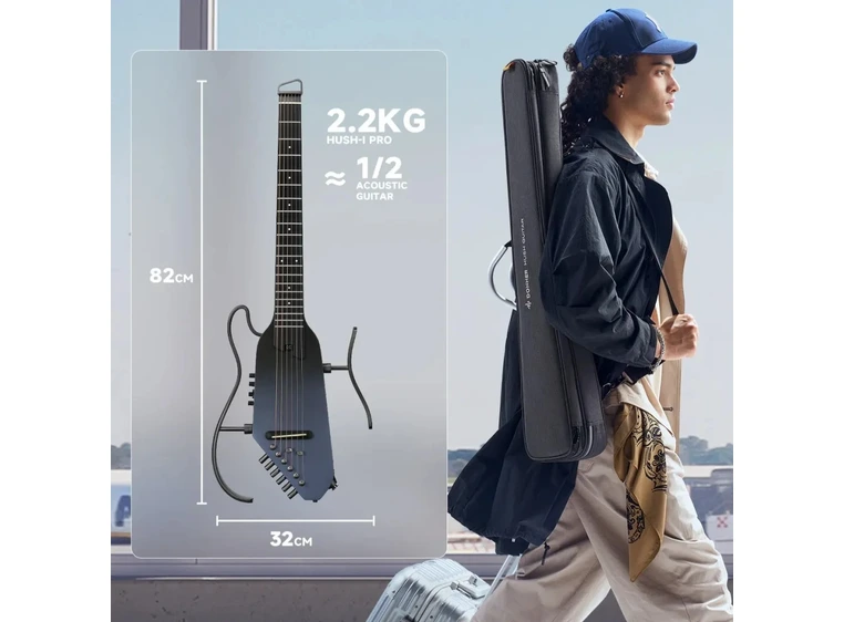 Donner HUSH-I PRO silent gitar space fly 