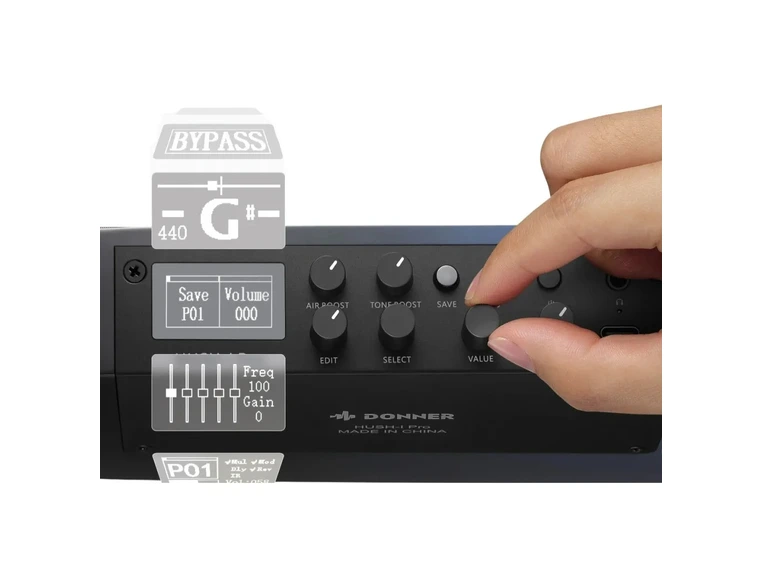 Donner HUSH-I PRO silent gitar space fly 