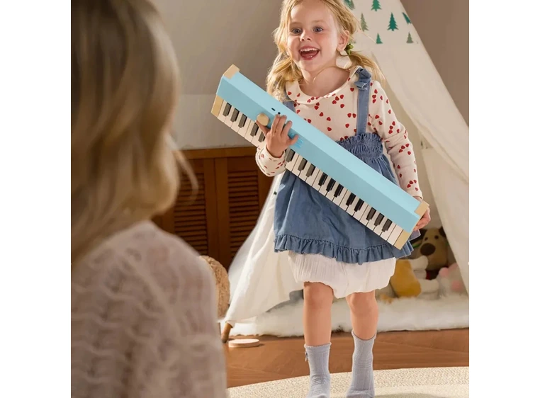 Donner KIDO V-20 el-piano for barn light blue 