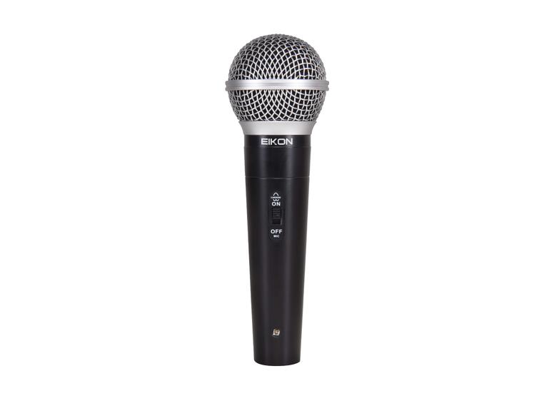 Eikon DM580LC dynamisk vokal mikrofon m/ bryter og kabel