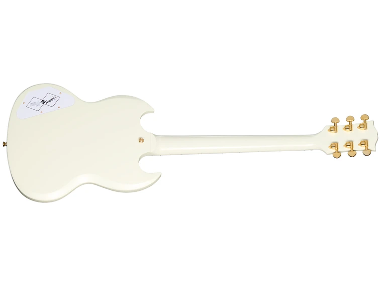 Epiphone 1963 Les Paul SG Custom Classic White, Maestro Vibrola, m/case 