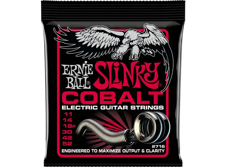 Ernie Ball 2716 Cobalt Burly Slinky (011-052) 