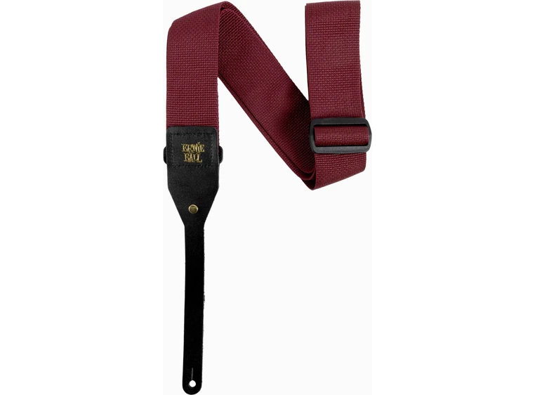 Ernie Ball 5367 Acoustic Strap Polypro Burgundy 