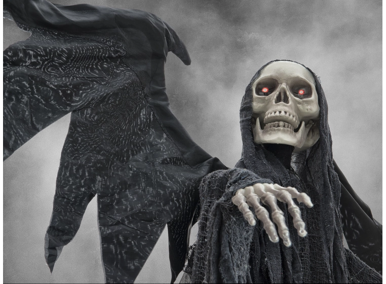 Europalms Black Angel 175x100x66cm 