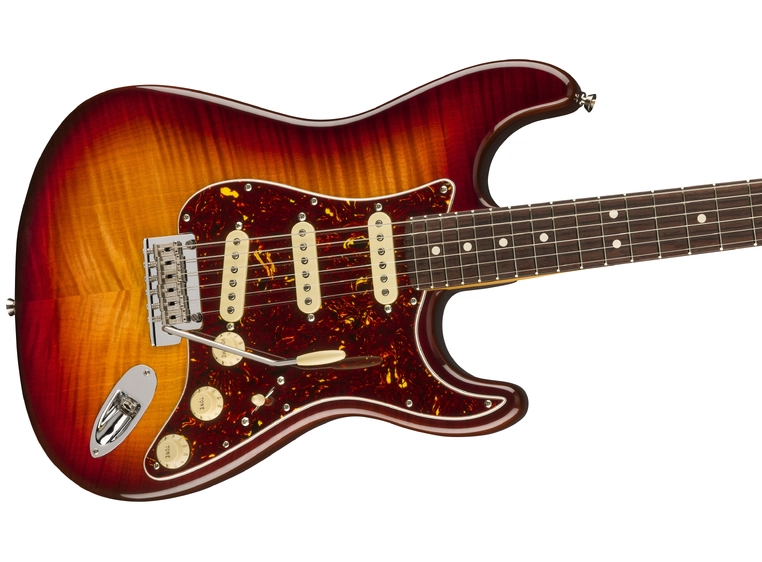 Fender 70th Ann. American Prof. II Strat RW, Comet Burst 