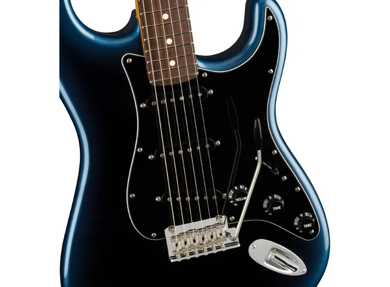 Fender Am Pro II Stratocaster Dark Night, Rosewood Fingerboard 