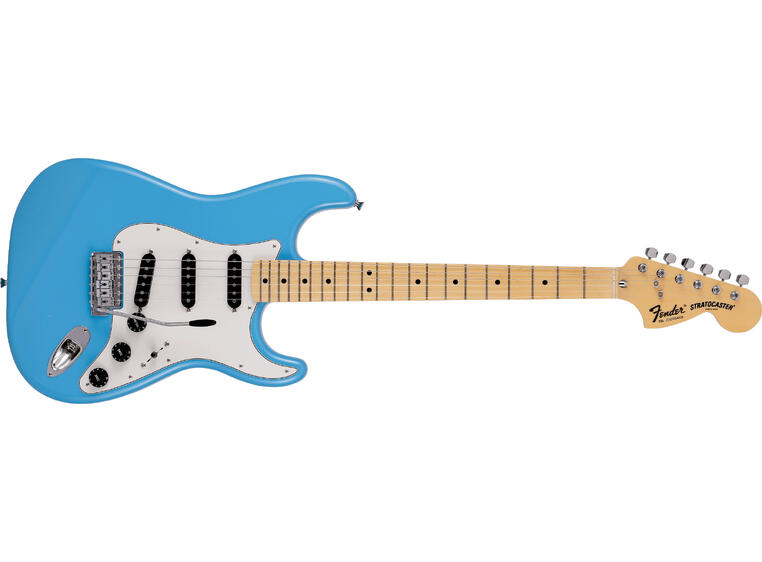Fender MIJ Ltd. Int. Color Stratocaster Maple Fingerboard, Maui Blue