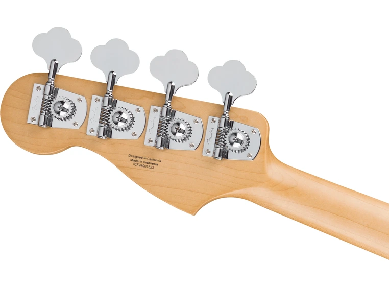 Fender Standard Precision Bass MN, Black Pickguard, Olympic White 