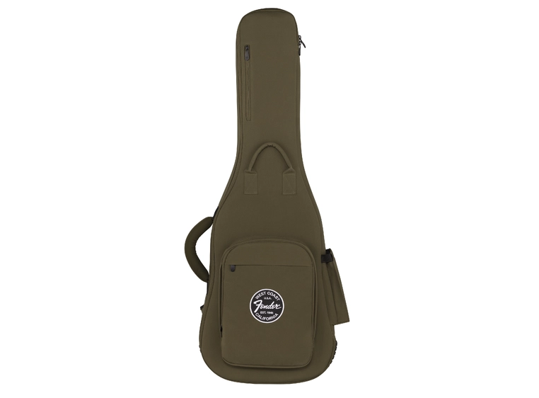 Fender Troubadour Electric Guitar Gig Bag, Olive 