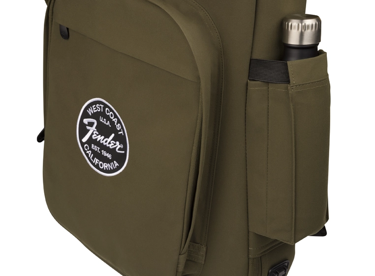 Fender Troubadour Electric Guitar Gig Bag, Olive 