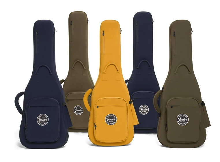 Fender Troubadour Electric Guitar Gig Bag, Olive 