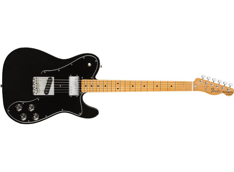 Fender Vintera '70s Telecaster Custom * Black, MN *Kunderetur