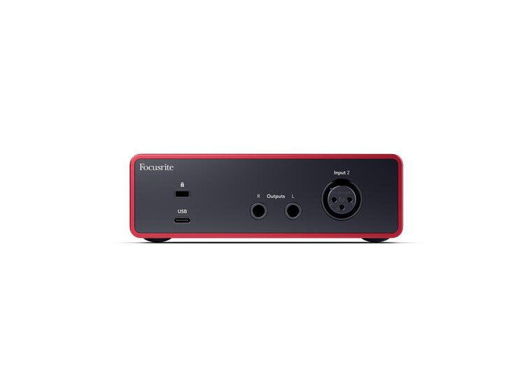 Focusrite Scarlett Solo Gen4 USB-lydkort, 2inn/2ut