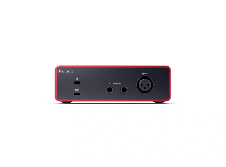 Focusrite Scarlett Solo Gen4 USB-lydkort, 2inn/2ut 