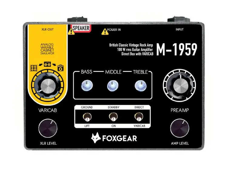 Foxgear M-1959 Mini Amp British Classic Rock 