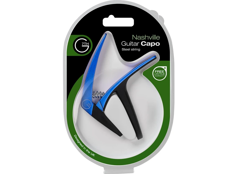 G7th Nashville Capo 6-strengs Blue 