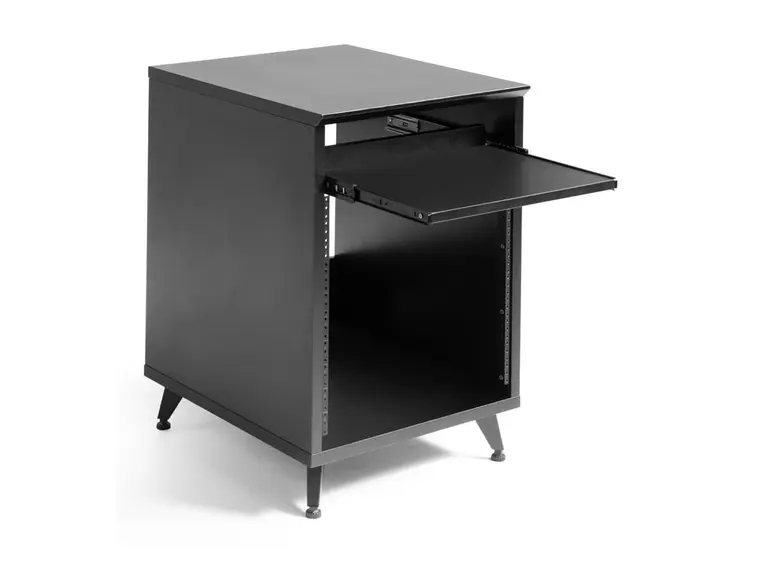 Gator Frameworks GFW-ELITEDESKRK-BLK Elite Series Furniture Desk 1U Rack BLK 