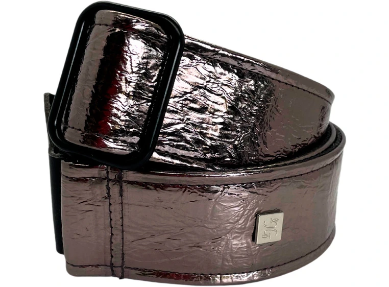 Get'm Get'm Distressed Vernice Pewter 2” Gitarreim 