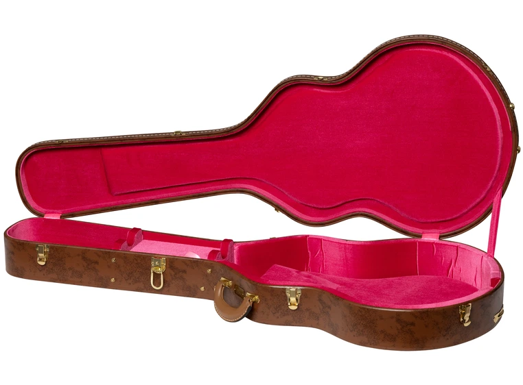 Gibson S&A Lifton Historic Case ES-335 Brown/Pink 
