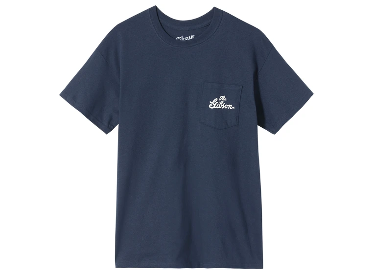 Gibson S&A Premium Instruments Tee (Navy) XL 