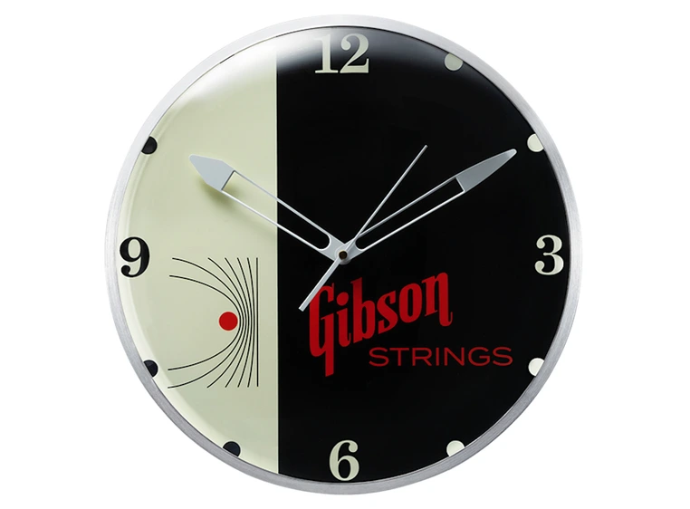 Gibson Vintage Lighted Wall Clock String 