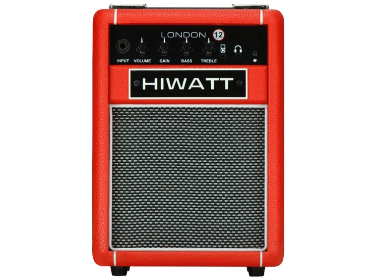Hiwatt London 12C Red Gitarcombo 12W, bluetooth 