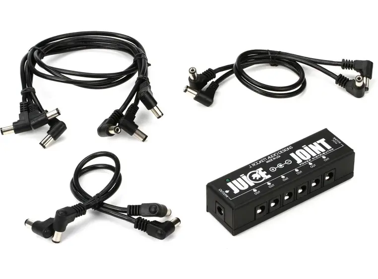J. Rockett Juice Joint (Bundle) 7-output Power Distributor w/cables 