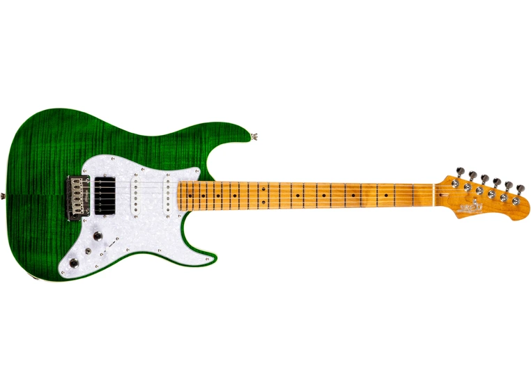 Jet Guitars JS-600 Trans Green 