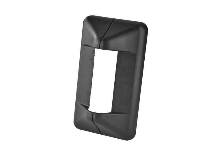 K&M 24463 Cover for speaker wall mount black