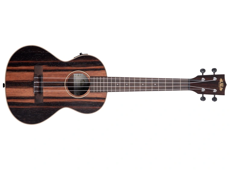 Kala KA-EBY-TE Ebony Tenor Ukulele med EQ & Bag (UB-T) 