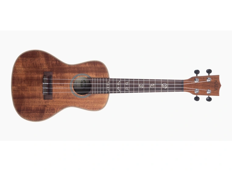 Kala KA-SA-C All Solid Acacia Concert Ukulele, med case (UC-C) 