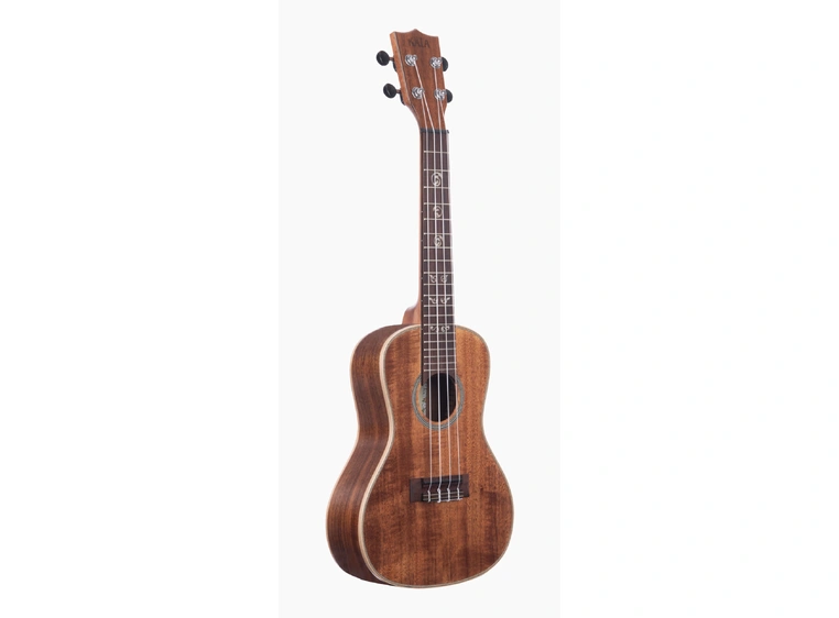 Kala KA-SA-C All Solid Acacia Concert Ukulele, med case (UC-C) 