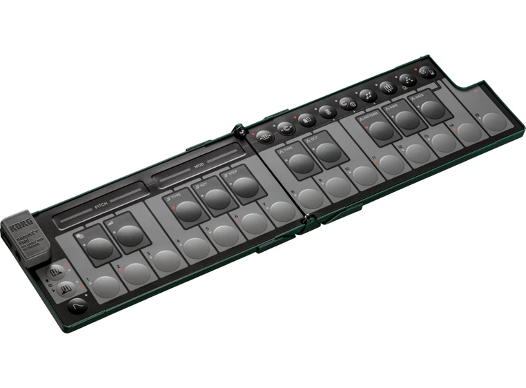 Korg nanoKEY Fold MIDI-keyboard Alpine Green 