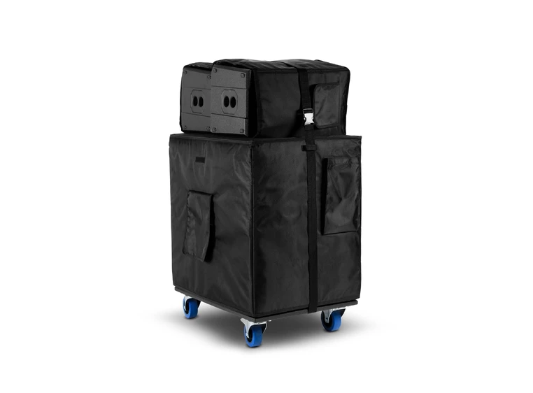 LD Systems DAVE 18 G4X BAG SET Transportsett med rullebrett og cover 