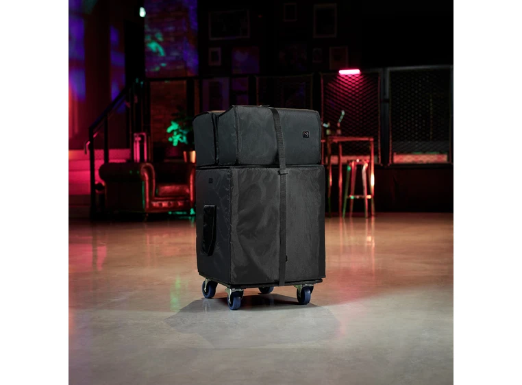 LD Systems DAVE 18 G4X BAG SET Transportsett med rullebrett og cover 
