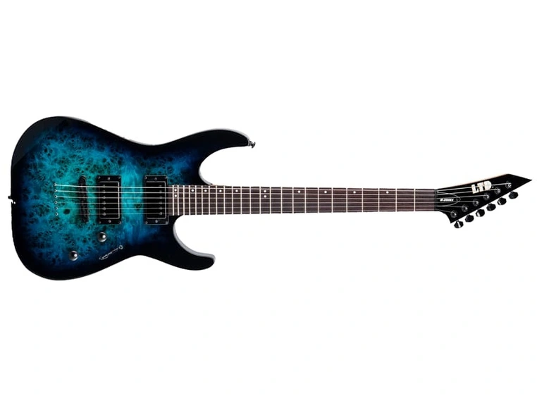 LTD M-200DX NT Blue Burst 