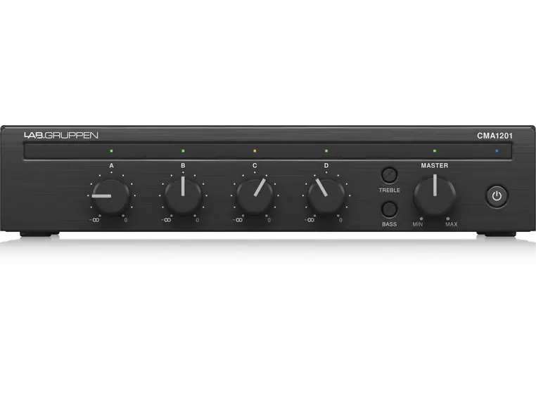 Lab Gruppen CMA1201 120W Commercial Mixer Amplifier 