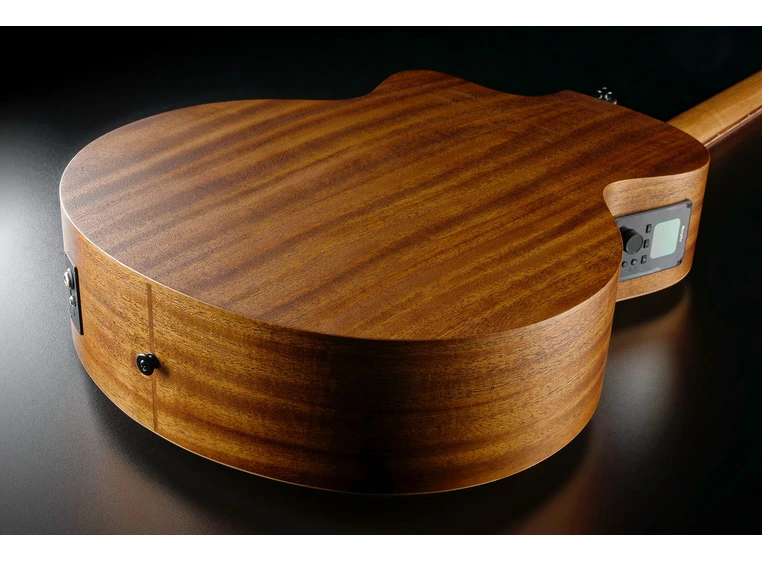 Lag Guitars HV10BCE HyVibe 10 Acoustic Bass Cutaway Satin 