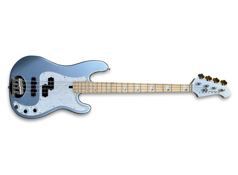 Lakland Skyline 44-64 Custom Bass 4-Str Ice Blue Metallic Gloss