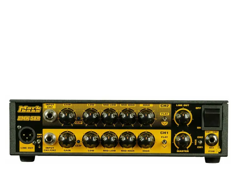 Markbass LMK 58R 500w 2 Channel Bass Amplifier 